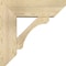 Ekena Millwork Legacy Slat Rough Sawn Bracket w/ Offset Brace, Douglas Fir, 8"W x 24"D x 24"H BKT0806X24X24LEC06RDF - alternate 2